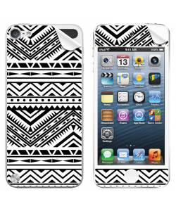 Tribal Black & White - Apple iPod Touch 5th Gen Skin