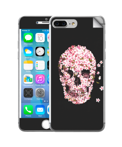 Cherry Blossom Skull - iPhone 7 Plus Skin
