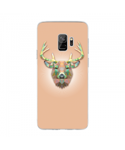 Deer - Samsung Galaxy S9 Carcasa Transparenta Silicon