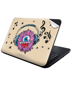 Fluffy Headphones - Laptop Generic Skin