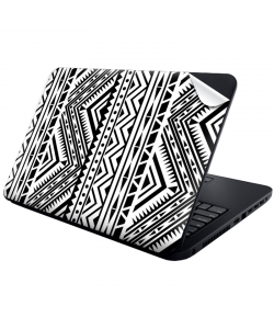 Tribal Black & White - Laptop Generic Skin