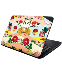 Flowers, Stripes & Dots - Laptop Generic Skin