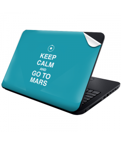 Keep Calm and Go to Mars - Laptop Generic Skin
