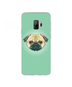 Dog - Samsung Galaxy S9 Carcasa Transparenta Silicon