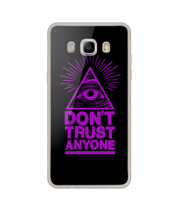Don't Trust Anyone - Samsung Galaxy J7 Carcasa Silicon Transparent