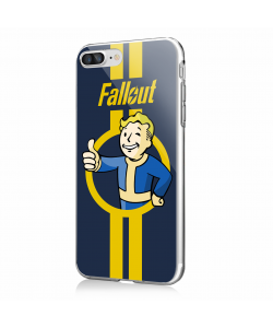 Fallout - iPhone 7 Plus / iPhone 8 Plus Carcasa Transparenta SIlicon