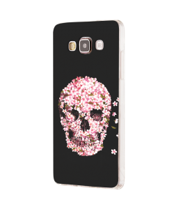 Cherry Blossom Skull - Samsung Galaxy J5 2016 Carcasa Silicon 