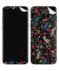 Flowers and Leaves - Samsung Galaxy S8 Skin