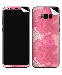 Rosy Feathers - Samsung Galaxy S8 Skin