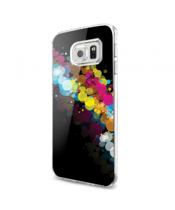 Rainbow Bubbles - Samsung Galaxy S7 Edge Carcasa Silicon