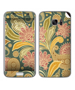 Floral Shapes - Samsung Galaxy S7 Skin
