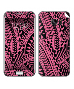 Pink & Black - Samsung Galaxy S7 Skin