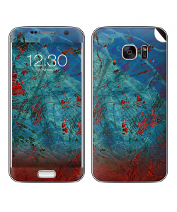 Metallic Scratch - Samsung Galaxy S7 Skin