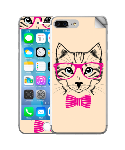 Hipster Cat - iPhone 7 Plus / iPhone 8 Plus Skin