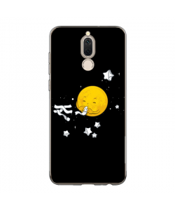 Cute Moon - Huawei Mate 10 Lite Carcasa Transparenta Silicon