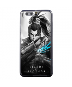League of Legends Yasuo - Huawei P8 Lite Carcasa Transparenta Silicon