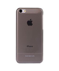 Pachet Folie si Husa iPhone 5c ultra slim Baseus Grey