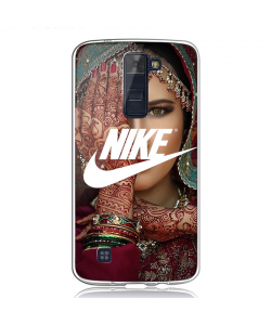 Indian Nike - LG K8 2017 Carcasa Transparenta Silicon