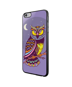Purple Nights - iPhone 6/6S Carcasa Neagra TPU