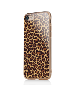 Leopard Print - iPhone 7 / iPhone 8 Carcasa Transparenta Silicon