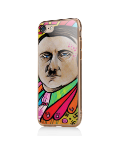 Hitler Meets Colors - iPhone 7 / iPhone 8 Carcasa Transparenta Silicon