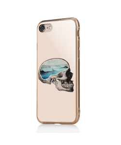 Waves in Your Head - iPhone 7 / iPhone 8 Carcasa Transparenta Silicon