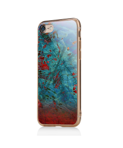 Metallic Scratch - iPhone 7 / iPhone 8 Carcasa Transparenta Silicon