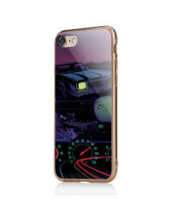 Night Ride - iPhone 7 / iPhone 8 Carcasa Transparenta Silicon