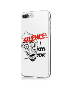 Silence I Keel You - iPhone 7 Plus / iPhone 8 Plus Carcasa Transparenta Silicon