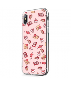 Valentine Goodies - iPhone X Carcasa Transparenta Silicon