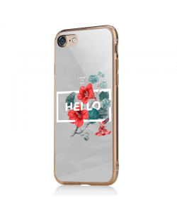 Hello Gorgeous - iPhone 7 / iPhone 8 Carcasa Transparenta Silicon 