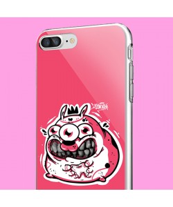 Toothfairy Bunny - iPhone 7 Plus / iPhone 8 Plus Carcasa Transparenta Silicon