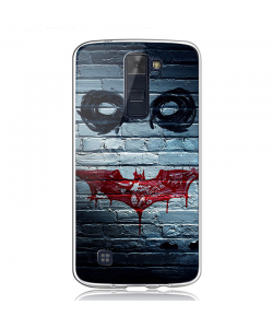 Batman/The Joker - LG K8 Carcasa Transparenta Silicon