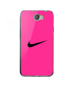 Pink Nike - Huawei Y5 II Carcasa Transparenta Silicon