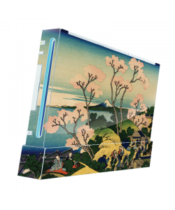 Hokusai - The Fuji from Gotenyama at Shinagawa on the Tokaido - Nintendo Wii Consola Skin