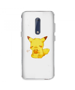 Pikachu - Nokia 5 Carcasa Transparenta Silicon