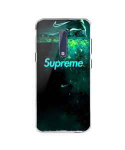 Nike X Supreme - Nokia 5 Carcasa Transparenta Silicon