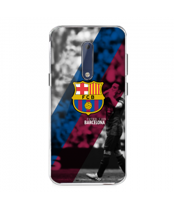 FC Barcelona 2 - Nokia 5 Carcasa Transparenta Silicon