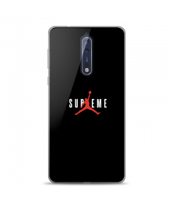 Jordan Supreme - Nokia 8 Carcasa Transparenta Silicon