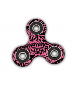 Fidget Spinner - Pink & Black