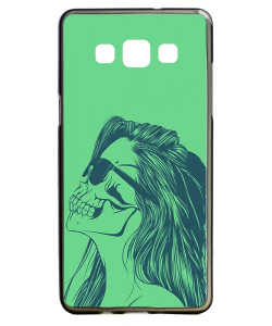 Skull Girl - Samsung Galaxy A5 Carcasa Silicon