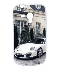 Porsche - Samsung Galaxy S3 Mini Carcasa Transparenta Silicon
