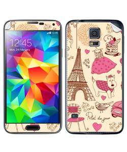 France - Samsung Galaxy S5 Skin