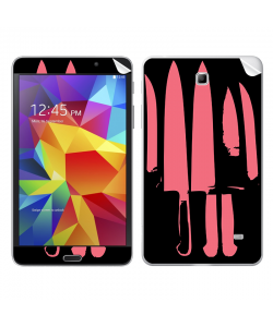 Pink Knife - Samsung Galaxy Tab Skin