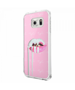 Drippy Lips - Samsung Galaxy S6 Carcasa Silicon 