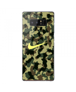 Camo Nike - Samsung Galaxy Note 8 Carcasa Transparenta Silicon