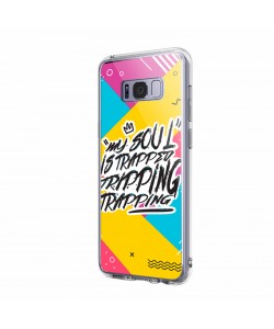 Trap Trip - Samsung Galaxy S8 Carcasa Transparenta Silicon