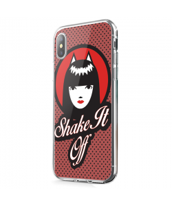 Shake it Off - iPhone X Carcasa Transparenta Silicon