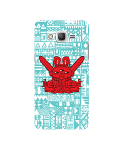 Red God - Samsung Galaxy Grand Prime Carcasa Silicon 