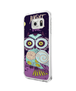 Night Owl - Samsung Galaxy S6 Edge Carcasa Plastic Premium